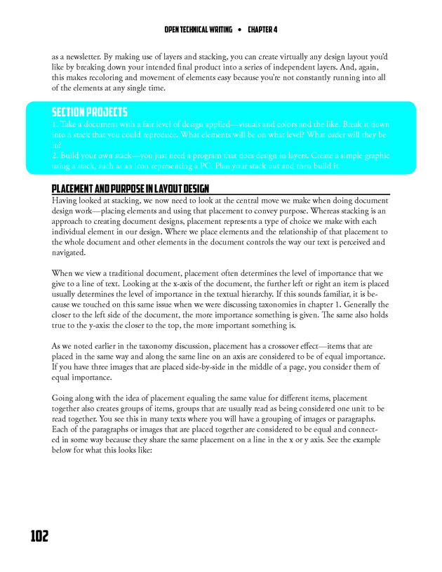 Open Technical Writing - New Page